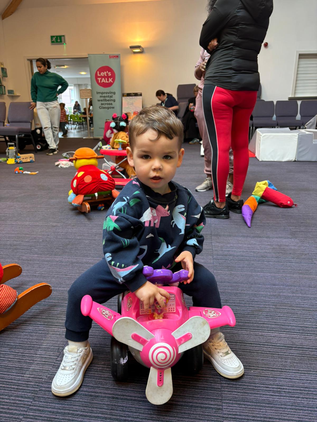 Group of carers meeting at a local centre